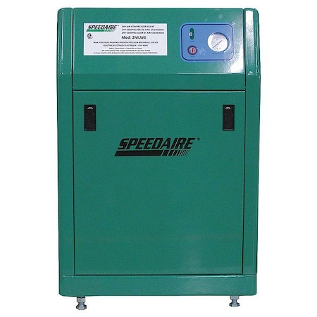 Speedaire Electric Air Compressor, 1 Stage, 2 HP 2MLW6
