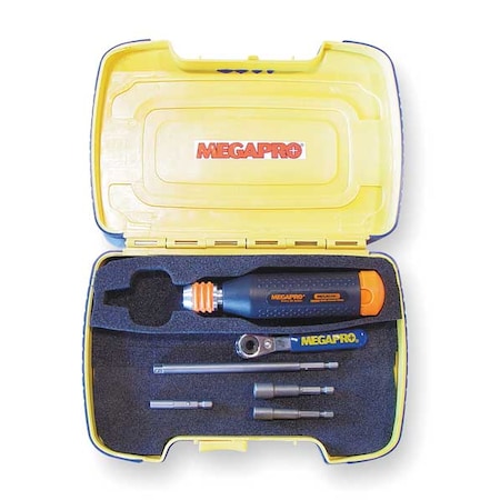 Megapro Phillips, Robertson Square Recess, Slotted, Torx(R) Bit 6 1/4 in, , Num. of pieces:13 MLDK1