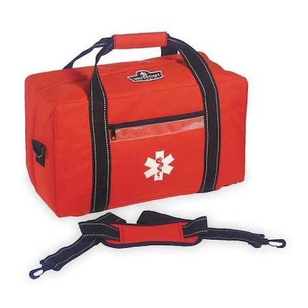 Ergodyne Duffel Bag, Polyester, 16 1/2 in L, 7 1/2 in W, Orange GB5220