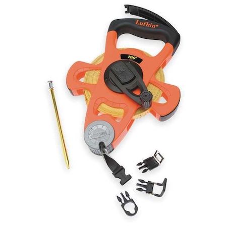 Crescent Lufkin 100 ft Tape Measure, 3/4 in Blade PSFE100