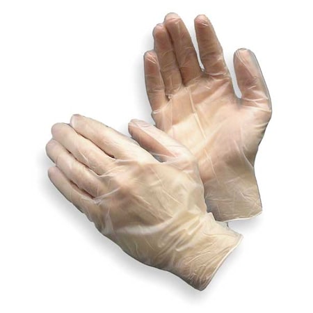 Pip Disposable Gloves, Clear, S, 1000 PK 100-2824/S