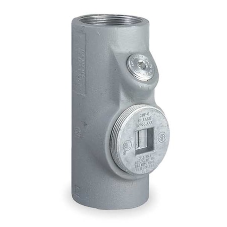 Hubbell Killark RMC Sealing, 3/4 in, Threaded, Aluminum, Painted, Gray ENY-2