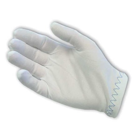 Pip Inspection Gloves, Light, White, Size Men's , 12 PK 98-702