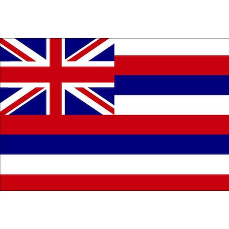 Annin Flagmakers Hawaii State Flag, 3x5 Ft 141260