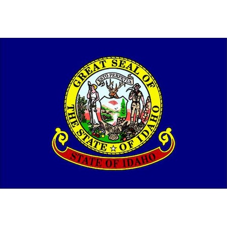 Annin Flagmakers Idaho State Flag, 3x5 Ft 141360