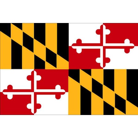 Annin Flagmakers Maryland State Flag, 3x5 Ft 142360