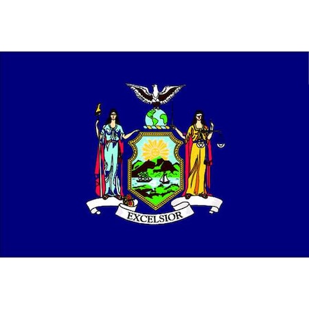 Annin Flagmakers New York State Flag, 3x5 Ft 143860