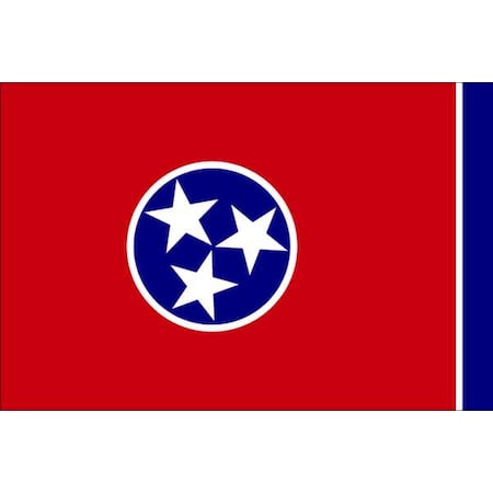 Annin Flagmakers Tennessee State Flag, 3x5 Ft 145160