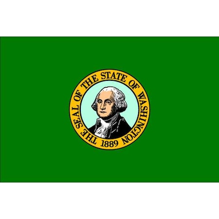 Annin Flagmakers Washington State Flag, 3x5 Ft 145760