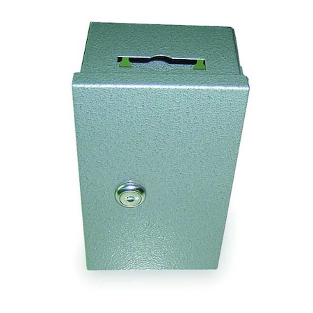 Zoro Select Key Drop Box, Wall Mount 2NEU4