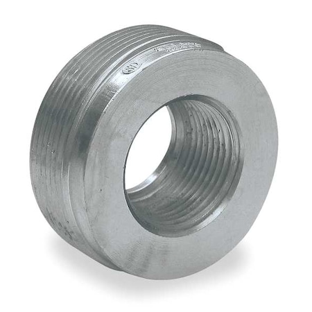 Hubbell Killark IMC Reducing Bushing, 1 in x 2 in, Threaded, Steel, Zinc Plated, Gray RE63S