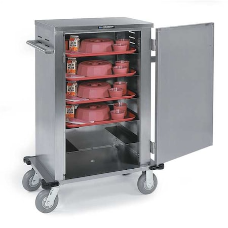 Lakeside Stainless Steel Elite Series Room Service Cart - (6) Tray Capacity 5500