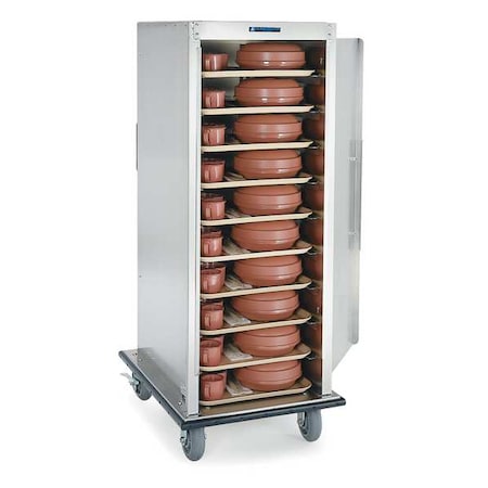 Lakeside Aluminum Economy Tray Delivery Cart - Holds (24) 15"x20" Trays 552