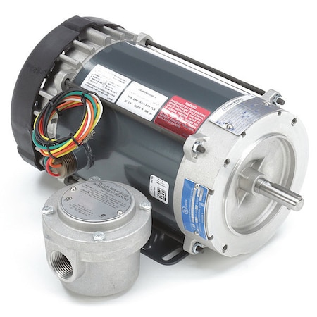 Leeson Hzrdus Loc Mtr, Cap Strt, TEFC, 3/4 HP, T3B 056C34G5314