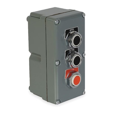 Schneider Electric Push Buttn Cntrl Station, Open/Close/Stop 9001KYK33