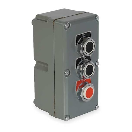 Schneider Electric Push Button Control Station, Up/Down/Stop 9001KYK32 ...