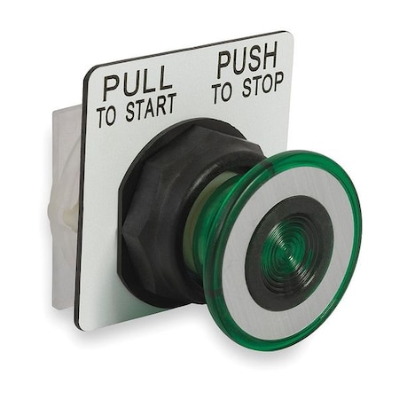 Schneider Electric Push Button operator, 30 mm, Green 9001SKR9G