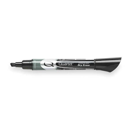 Quartet Dry Erase Marker Set, Chisel Tip, Black, PK12 5001-2MA