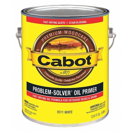Cabot 1 gal. White Oil Primer 140.0008511.007