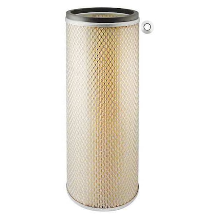 Baldwin Filters Air Filter, 6-3/8 x 19-1/2 in. PA2583