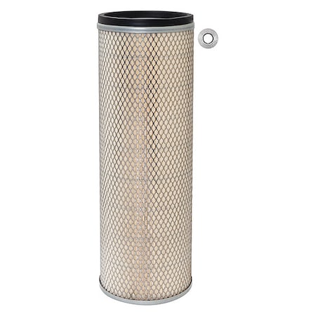 Baldwin Filters Air Filter, 6-3/8 x 19 in. PA3896