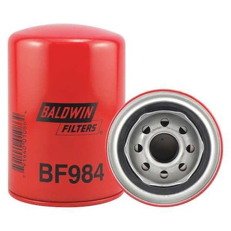 BALDWIN FILTERS Fuel Filter, 5-5/16 x 3-11/16 x 5-5/16 In BF984