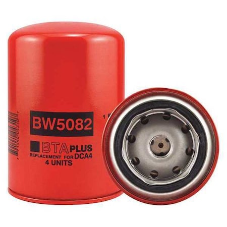 Baldwin Filters Coolant Filter, 3-11/16 x 5-3/8 In BW5082