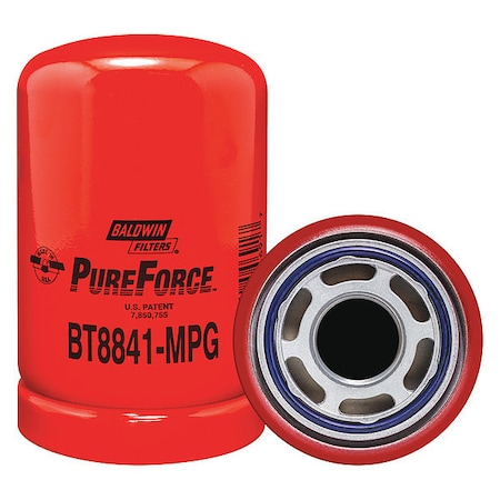 Baldwin Filters Hydraulic Filter, 3-3/4 x 6-3/32 In BT8841MPG