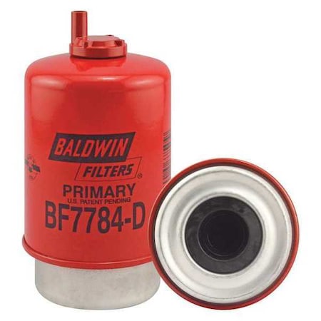 Baldwin Filters Fuel Filter, 5-31/32 x 3-9/32 x 5-31/32In BF7784D