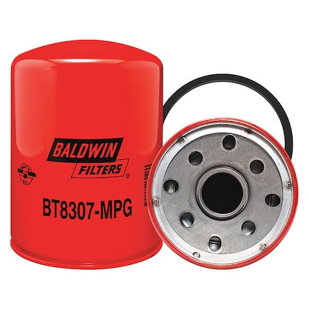 Baldwin Filters Hydraulic Filter, 5-1/16 x 6-31/32 In BT8307MPG