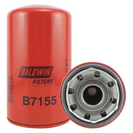 Baldwin Filters Oil Fltr, Spin-On, 8-1/8"x4-21/32"x8-1/8" B7155