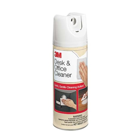 3M Office Furniture Cleaner, 15 oz, Aerosol Can, Unscented 573