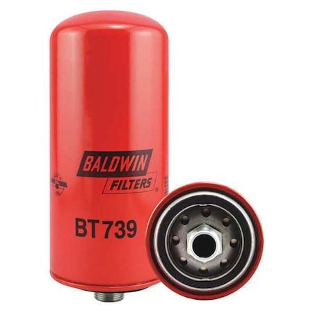 Baldwin Filters Transmission Filter, 3-23/32 x 8-7/8 In BT739