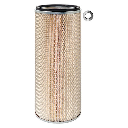 Baldwin Filters Air Filter, 7-5/8 x 18-3/8 in. PA2519
