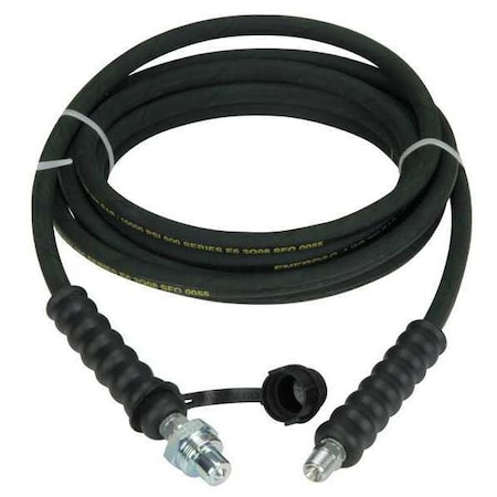 Enerpac HC9220, 20 ft., Heavy-duty Rubber High Pressure Hydraulic Hose, .25 in. Internal Diameter HC9220