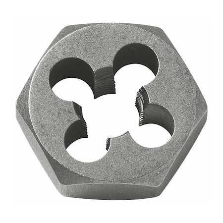 Vermont American Hexagon Die, Carbon Steel, RH, 5/16-18, NC BHD516F18