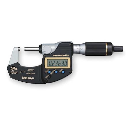 Mitutoyo Electronic Digital Micrometer, 1" 293-180-40