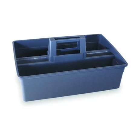 Tough Guy Carry Caddy, Gray, Plastic, 15-7/8x10-5/8 2NXW4