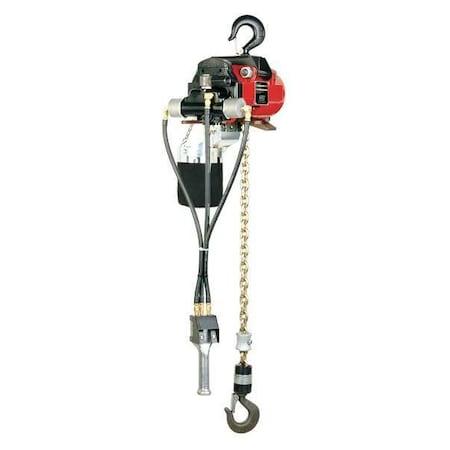 Aro Air Chain Hoist, 4400 lb. Cap., 10 ft. Lft 7792A-2C10-C6S