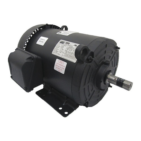 Dayton Three-Phase General Purpose Motor, 1 HP, 182/4 Frame, 230/460V AC Voltage, 1760 Nameplate RPM 2N933