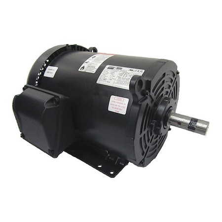 Dayton Three-Phase General Purpose Motor, 2 HP, 213/5 Frame, 230/460V AC Voltage, 1175 Nameplate RPM 2N943