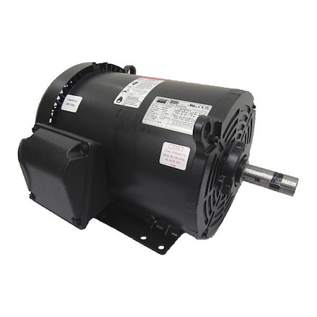 Dayton Three-Phase General Purpose Motor, 3 HP, 213/5 Frame, 230/460V AC Voltage, 1170 Nameplate RPM 2N944