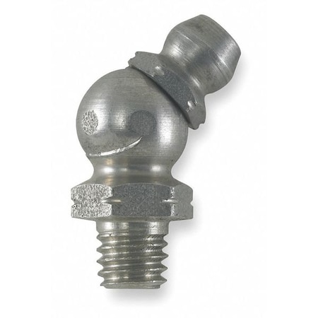 Zoro Select Fitting, 45deg, M6x1mm, PK10 GFD2107S