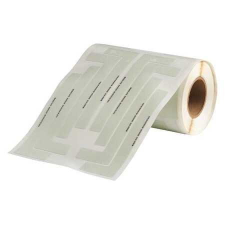 Brady Floor Marking Tape, Antislip Polyester, No Legend, White, 3 in W., 19 mil Thickness, 520 PK 81735