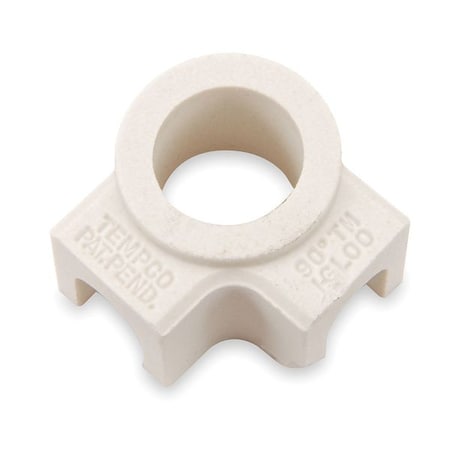 Tempco Ceramic Terminal Covers, 2 Ports 90D, PK10 CER-101-106