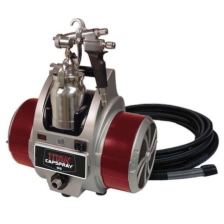 Titan Tool HVLP Paint Sprayer, 4 Stage, 1 qt. 0524032