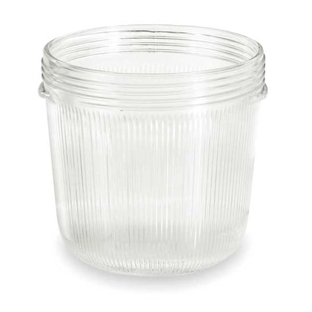 Hubbell Killark GlassGlobe, 6 3/8"L, 7 1/2"W, 6 3/8"H, Clear VMG25