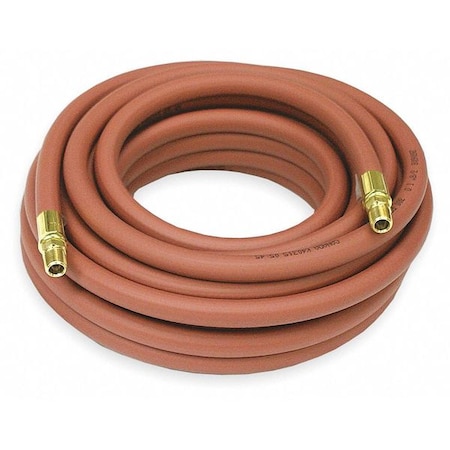 REELCRAFT 3/8" x 25 ft PVC Coupled Multipurpose Air Hose 300 psi RD S601013-25