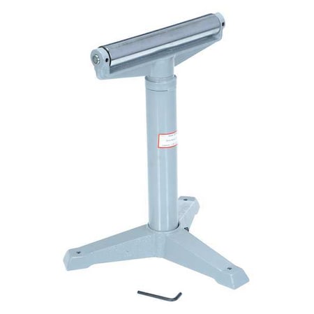 Zoro Select Roller Stand, H Style, H to 38-1/2 in STAND-H