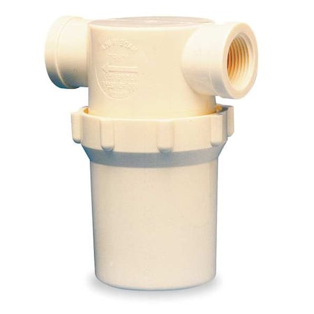 Ron-Vik Line Strainer, 1/2", FNPT, 125 deg.F 5731590